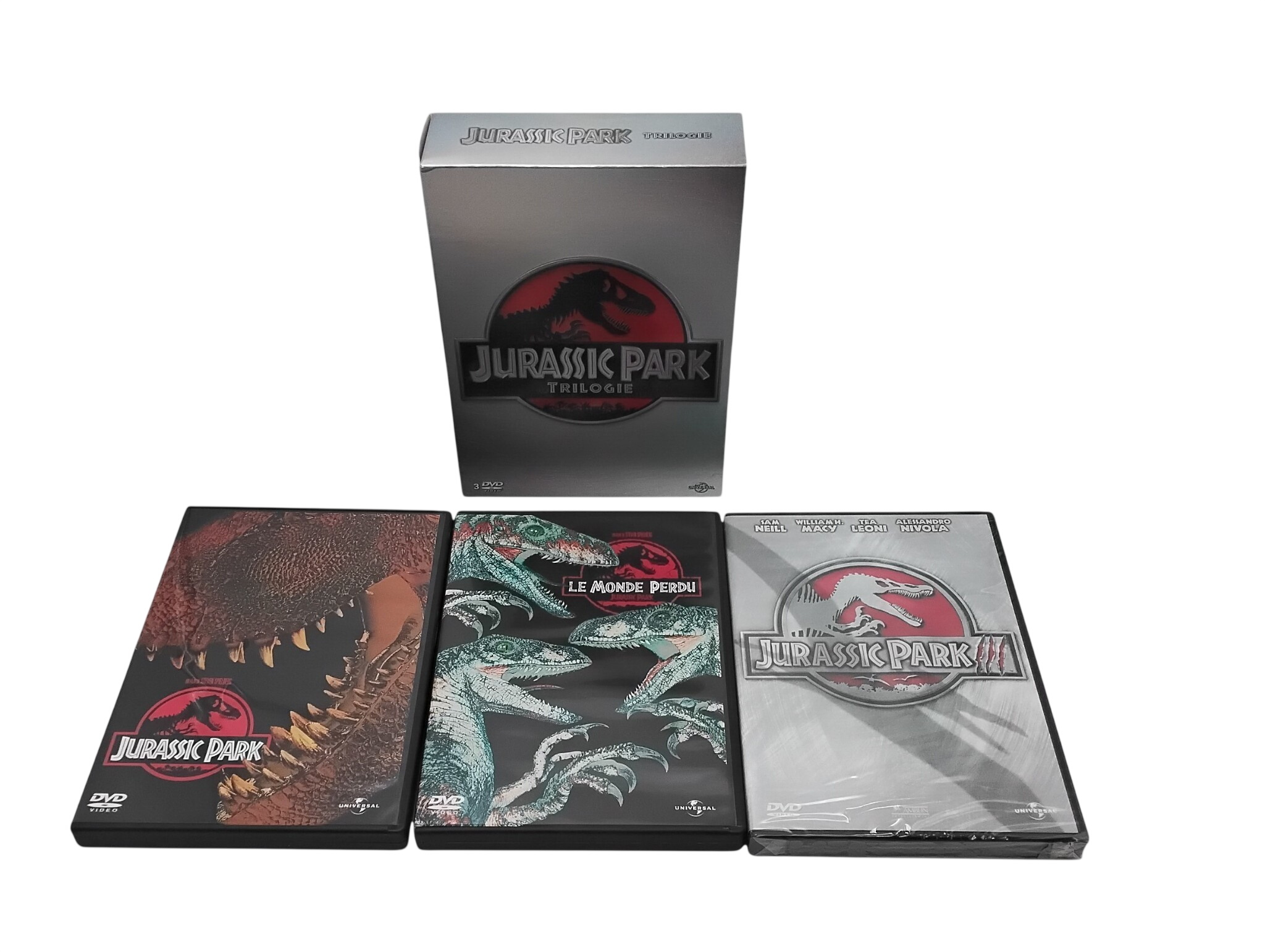 Acheter DVD - Trilogie Jurassic Park Très bon état - 12,00 € DVD - Trilogie Jurassic Park Très bon état - reconditionné disponible sur Label Emmaüs